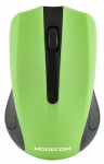 Juhtmevaba arvutihiir Modecom MC-WM9, must v./roheline v.
