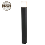 Vabalt seisev v&auml;lisvalgusti Domoletti Tower GPLED-328, 12W, LED, IP44, must v., 9 cm x 80 cm