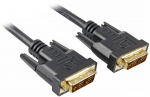 Adapter Sharkoon VI-D To DVI-D 18+1pin, DVI-D male, 5 m, must