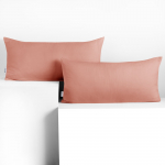 Padjap&uuml;&uuml;r Restilo Amber, oranž, 80 cm x 40 cm, 2 tk
