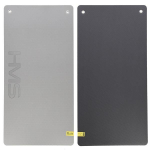 Fitness- ja joogamatt HMS MFK07, must v./hall v., 120 cm x 60 cm x 1.5 cm