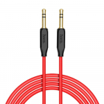 Kaabel Hoco 3.5mm - 3.5mm 3.5 mm, 3.5 mm, 1 m, punane