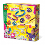 Loovkomplekt SES Creative Diamanzo Rings And Bracelets, mitmev&auml;rviline