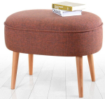 Tumba Hanah Home Timoon 209FLF1201, punane v., 44 cm x 63 cm x 47 cm
