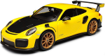M&auml;nguauto Maisto Porsche 911 GT2 RS 31523, must v./kollane v.