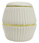 Tumba Kayoom Doric 245 W2DTN-IVY, kuldne v./valge v., 51.5 cm x 51.5 cm x 53 cm