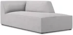 Diivan Micadoni Home Ruby Structured Fabric Chaise Longue, helehall v., parem, 181 x 93 cm x 69 cm
