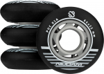 Rattad Nijdam Inline Skate Wheel Set, 24 mm x 64 mm x 64 mm