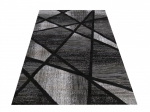 Vaip sise Soho 06, must v./hall v., 220 cm x 160 cm