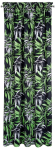 &Ouml;&ouml;kardin Mariall ZYW-01, must v./roheline v., 140 cm x 270 cm