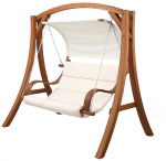 Aiakiik Patio Larice, pruun v./valge v., 209 cm x 131 cm x 192.5 cm