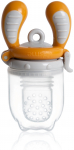 V&auml;rske toidu s&ouml;&ouml;tja Kidsme Food Feeder, 4 kuud, plastik/silikoon, oranž