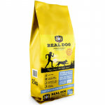Kuiv koeratoit Real Dog Sensitive Adult, pardiliha, 15 kg