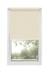Ruloo Mini, kreemjasvalge/h&otilde;bedane v. v&auml;lisilme, 43 cm x 150 cm