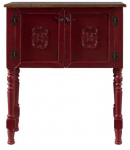 Konsoollaud Kalune Design Ada, pruun v./punane v., 82 cm x 40 cm x 92 cm