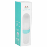 Jootur koertele Springos, l&auml;bipaistev/valge