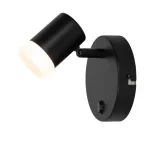 Valgusti seinale Domoletti Wick LED21001-1R BLK, 3000 &deg;K, 1 x 3.5 W, must v. / must v.