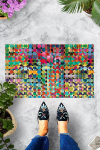 Uksematt Conceptum Hypnose Good Vibes, mitmev&auml;rviline, 60 cm x 40 cm