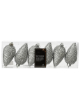 J&otilde;ulupuu ehe Decoris, hall v., 8 cm, 4.5 cm, plastik, 6 tk