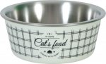 Kauss loomale Zolux Food, 0.4 l, 12.5 cm x 12.5 cm x 5.9 cm, valge v.