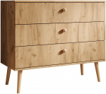 Kummut ADRK Beni, tamm v., 85 cm x 41 cm x 100 cm