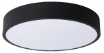 Valgusti plafoon Lucide Unar 79185/30/30, LED, 2700 &deg;K, 1 x 18 W, must v.
