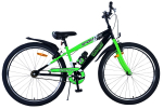 Laste jalgratas, h&uuml;briid- Volare Sportivo 26115, must/roheline, 26"