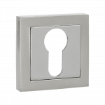 Ukse lukuaugu kate Kuchinox LK2_102B, h&otilde;be v./kroom v., 5.2 cm x 5.2 cm