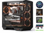Statsionaarne arvuti Mdata AMD Ryzen 5 9600X, 5 TB, DDR5 64 GB, SSD+HDD 4 TB 1 TB, Nvidia GeForce RTX4060Ti 8 GB, Windows 11 Home Gaming HydroX