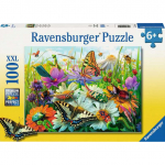 Pusle Ravensburger Wonder World Of Insects, 36 cm x 49 cm, 100 tk, mitmev&auml;rviline