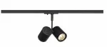 Valgusti lagi SLV Bima 2, GU10, 2 x 50 W, must v. / must v.