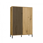 Kapp Kamaro 2DD Slim, artisan oak, 103.5 cm x 40 cm x 147.5 cm