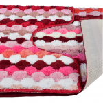 Vannitoamattide komplekt Mondex ZAC, mitmev&auml;rviline, 90 cm x 50 cm