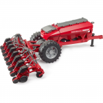 M&auml;ngutraktor Bruder Horsch Maestro 8CX, 1:16, punane