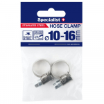 Toru- ja voolikuklamber Specialist+, 10 - 16 mm, 2 tk