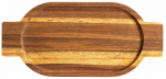Serveerimisalus Homla Mooka 242820, 38 cm x 2 cm, 18 cm, Pruun v.