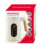 Elektriline veekeetja Klausberg KB 9005, 1.7 l, beež v.