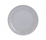 Taldrik prae Domoletti White arabic, &Oslash; 26.6 cm, valge v.