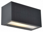 &Otilde;ue seinavalgusti Lutec Inka Solar, 9W, LED, IP44, tumehall v., 18 cm x 8.9 cm