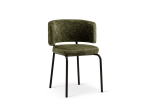 Toolide komplekt Cosmopolitan Design Dora Chenille, matt, must v./roheline v., 57 cm x 58 cm x 75 cm, 2 tk