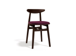 Toolide komplekt Cosmopolitan Design Bony Velvet, matt, p&auml;hklipuu v./burgundy v., 47 cm x 44 cm x 80 cm, 2 tk