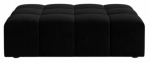 Tumba Cosmopolitan Design Chicago Bluvel 19, must v., 84 cm x 102 cm x 42 cm