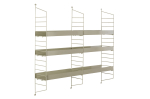 Seinariiul Kalune Design Cm-068-B, taupe v., 98 cm x 21 cm x 100 cm