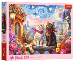 Pusle Trefl Cats in Love, 48 cm x 34 cm, 500 tk