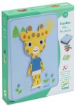 Magnetiline m&auml;ng Djeco Inzebox Mix Animals, mitmev&auml;rviline, 29 tk