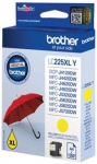 Tindiprinteri kassett Brother LC-225XLY, kollane v.