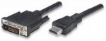 Juhe Techly HDMI - DVI-D HDMI male, DVI-D male, 1.8 m, must v.