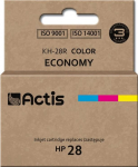 Tindiprinteri kassett Actis Standard KH-28R, sinine v./punane v./kollane v., 21 ml