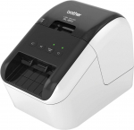 Etiketiprinter Brother QL-800, 1150 g, must v./hall v.