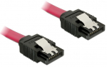 Juhe Delock SATA / SATA SATA 7-pin male, SATA 7-pin female, 0.2 m, punane v.